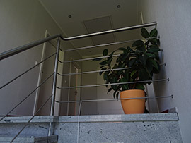 Bolzentreppen Innen, Edelstahl geländer Markleeberg, Edelstahl geländer Rackwitz, Edelstahl geländer Taucha, 
Edelstahlgeländer Connewitz, Edelstahl Geländer Leipzig Grünau, Edelstahl Geländer Markranstädt